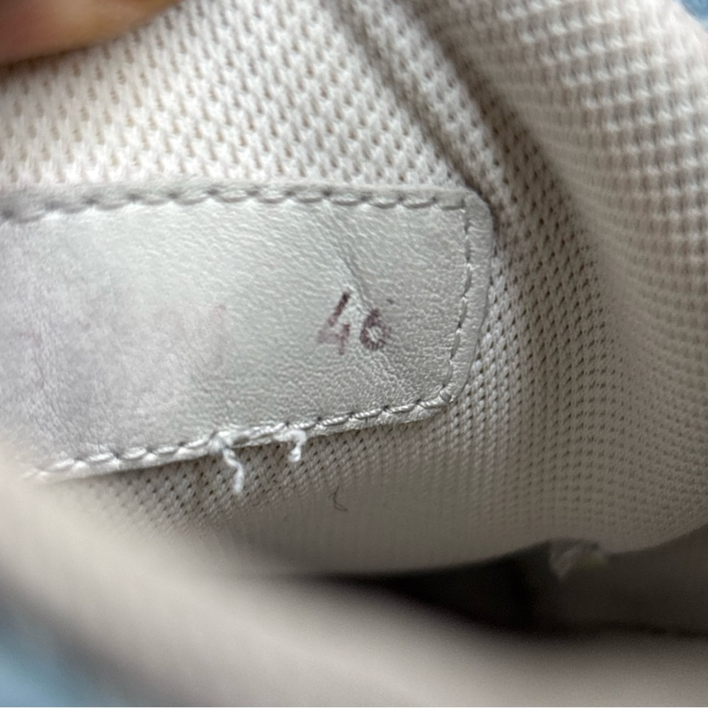 Size 46 / US 13 - Dior B22 Reflective Trainer White Blue White Gray - Picture 12 of 16
